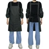 Dark Green Apron and Sleeves
