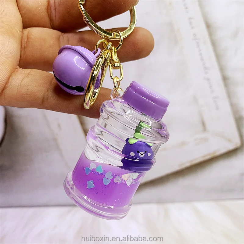 Custom 3d Acrylic Kawaii Cute Cartoon Animal Keyring Key Chain Ring ...