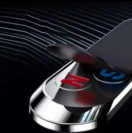 Креативный металлический автомобильный магнитный держатель FY на присоске для мобильного телефона многофункциональный нескользящий автомобильной