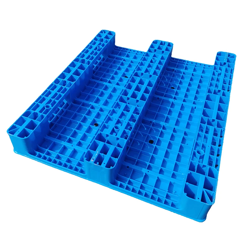 Customized 1200X1000 Heavy Load Plastic Pallets Stackable Hygienic Smooth Surface Plastic Pallet