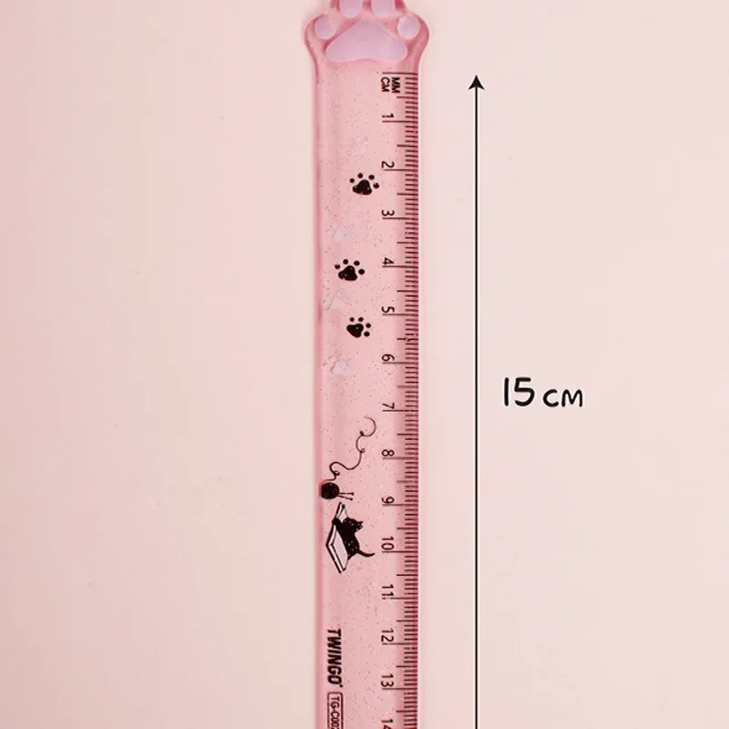 Cute Cat Paw Plastic Straight Rulers Kawaii School Office Supplies Planner  Accessories Student Ruler - Buy Cute Cat Paw Plastic Straight Rulers Kawaii  School Office Supplies Planner Accessories Student Ruler Product on