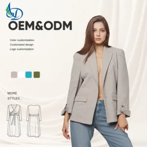 Elegant Women's Suit Jacket Can Be Customized with Rhinestone Diamond Long Sleeved Suit Jacket Suitable for Offices