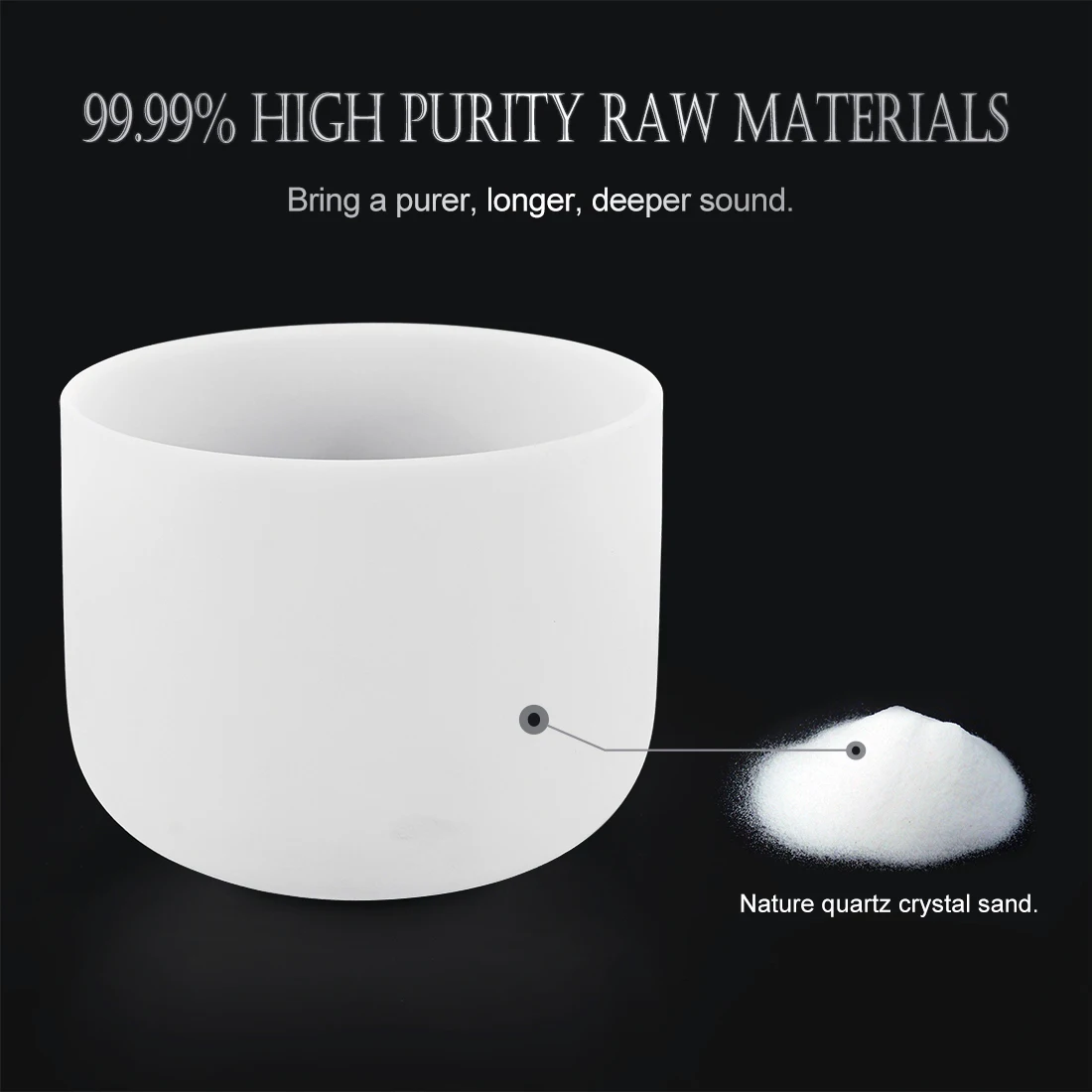 1kg Fused Quartz Crucible With Cover - High Temp Smelting Cup For Gold, Silver & Metals