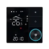 Termostato de aire acondicionado negro + WiFi