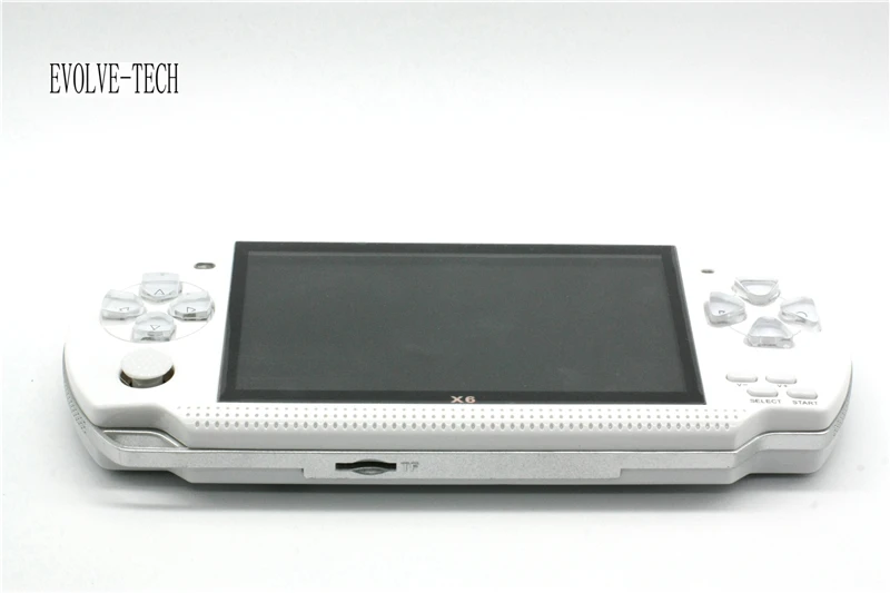 2021 popular 4.3 inch screen 8G ram video games x6 handheld game console with 3000 games