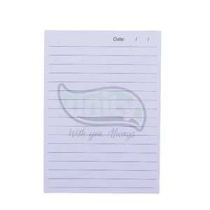 Advertising Custom Logo Memo Notes Pads Office Stationery 100 Sheets Notepad Custom A4 A5 A6 Notepad With Cover