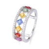18K White Gold