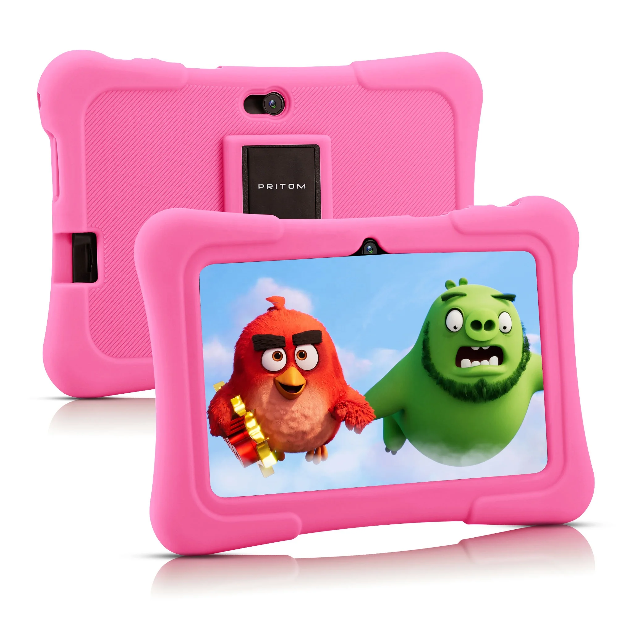 PRITOM K7 PRO 7" Tablet 1GB+16GB 0.3MP+2.0MP 2800mAh A50 Quad Core Kids 7 Inch Epad Android Os Tablet Pc for Education