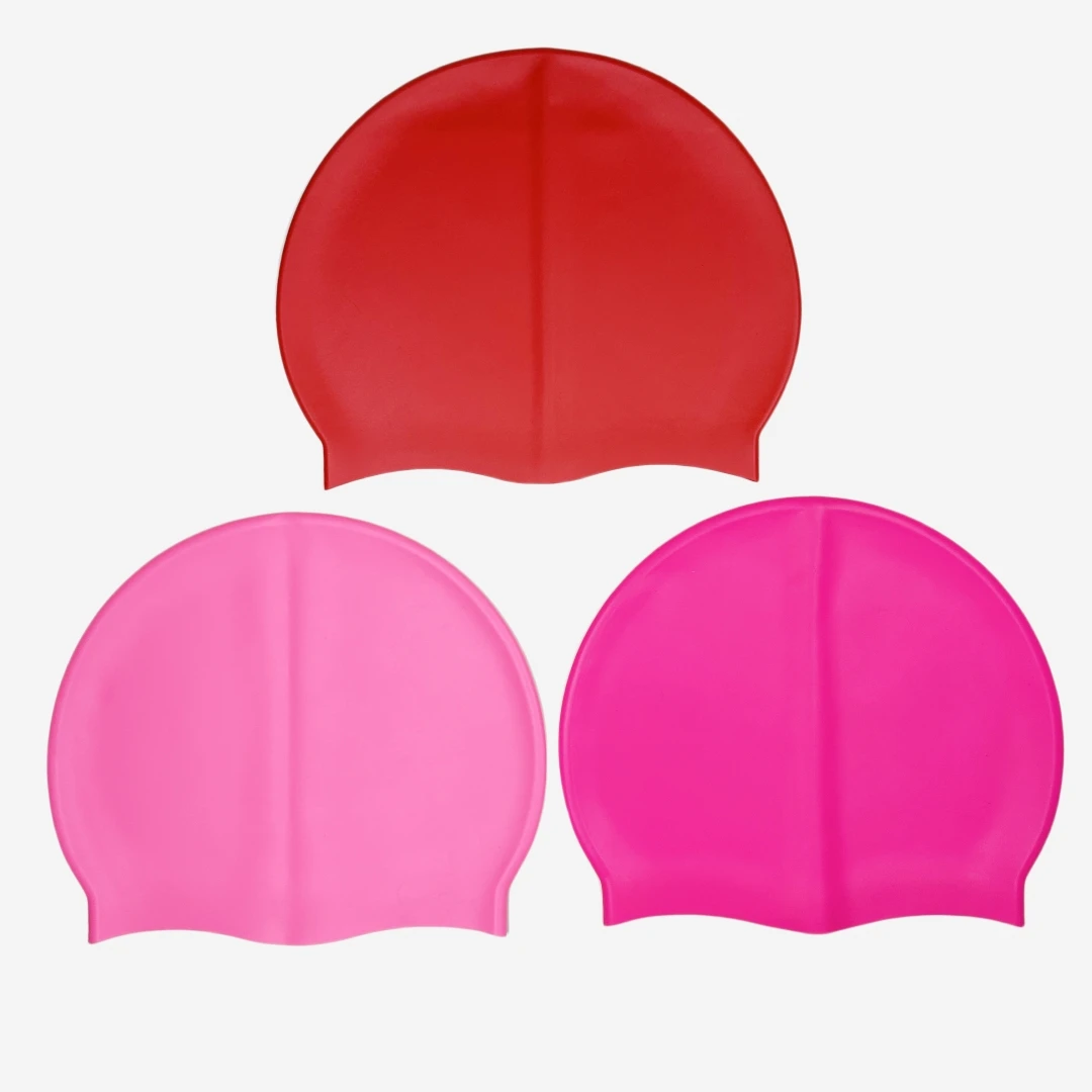 Custom Anime Pattern Soft Silicone Yellow Usa Swim Cap For Men Women