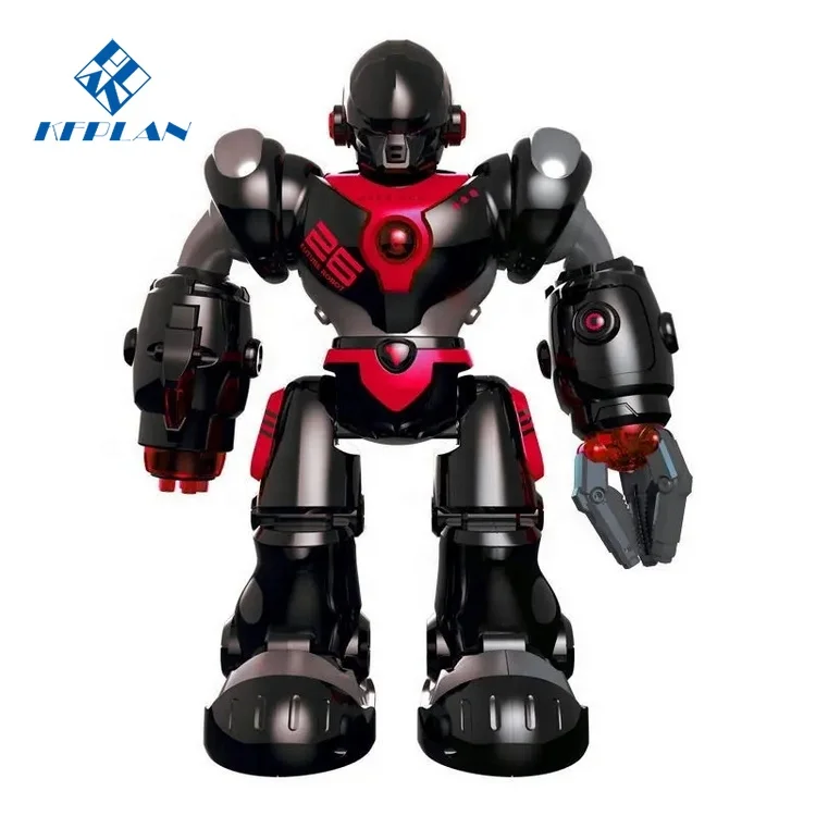 Factory New Design Big Size Remote Control Robocop Programmed Intelligent Robot Toys with Cannon Launcher and Machine Hand