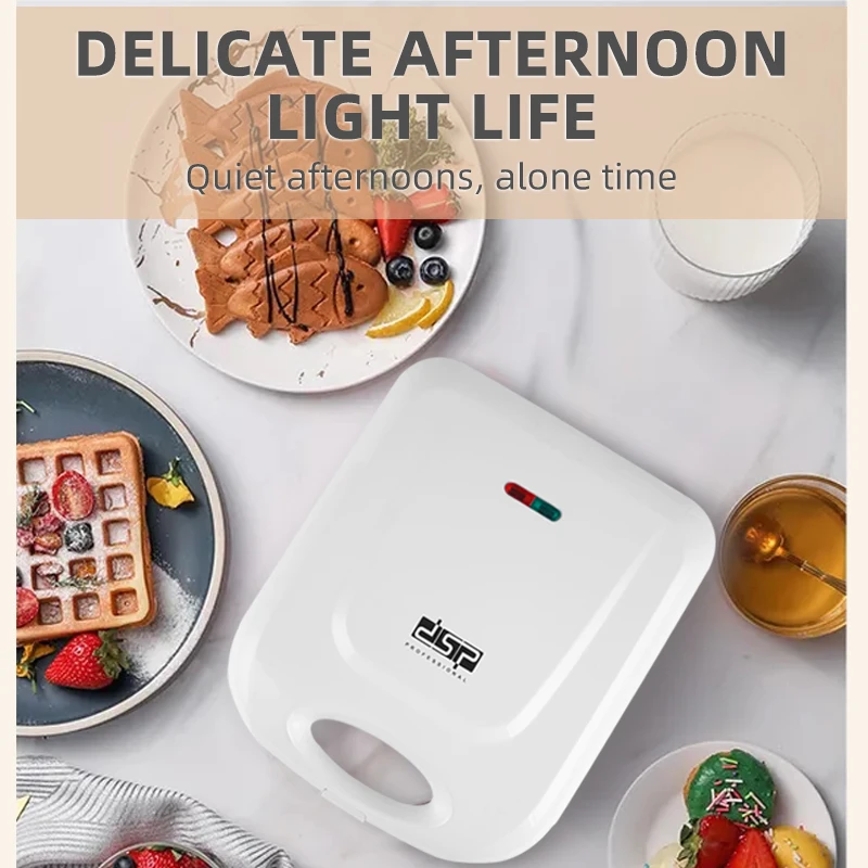 Автоматическая антипригарная пончик для домашнего использования DSP, 1400 Вт, электрическая мини-круглая машина для пончиков