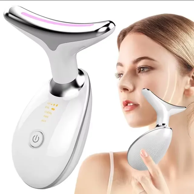Led Light Therapy Wrinkles Removal Neck Lifting Massager Face Massager Skin Care Wrinkle Remover Beauty Tools
