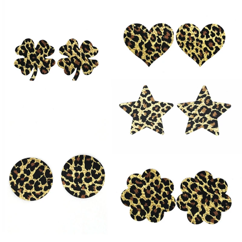 Custom Shape Disposable Breast Nipple Cover Stickers Comfortable Invisible Petals Pasties for Women