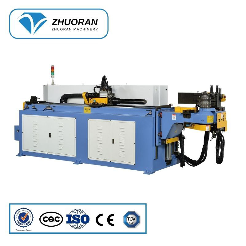 
 Automatic DW75NC mandrel profile hydraulic aluminum copper stainless steel exhaust square tube bender pipe bending machine  