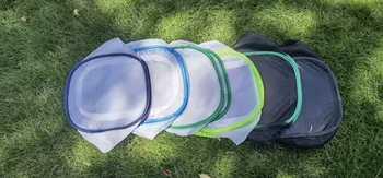 携帯型折りたたみ式メッシュケージ：蝶・爬虫類用昆虫飼育ケース、小型