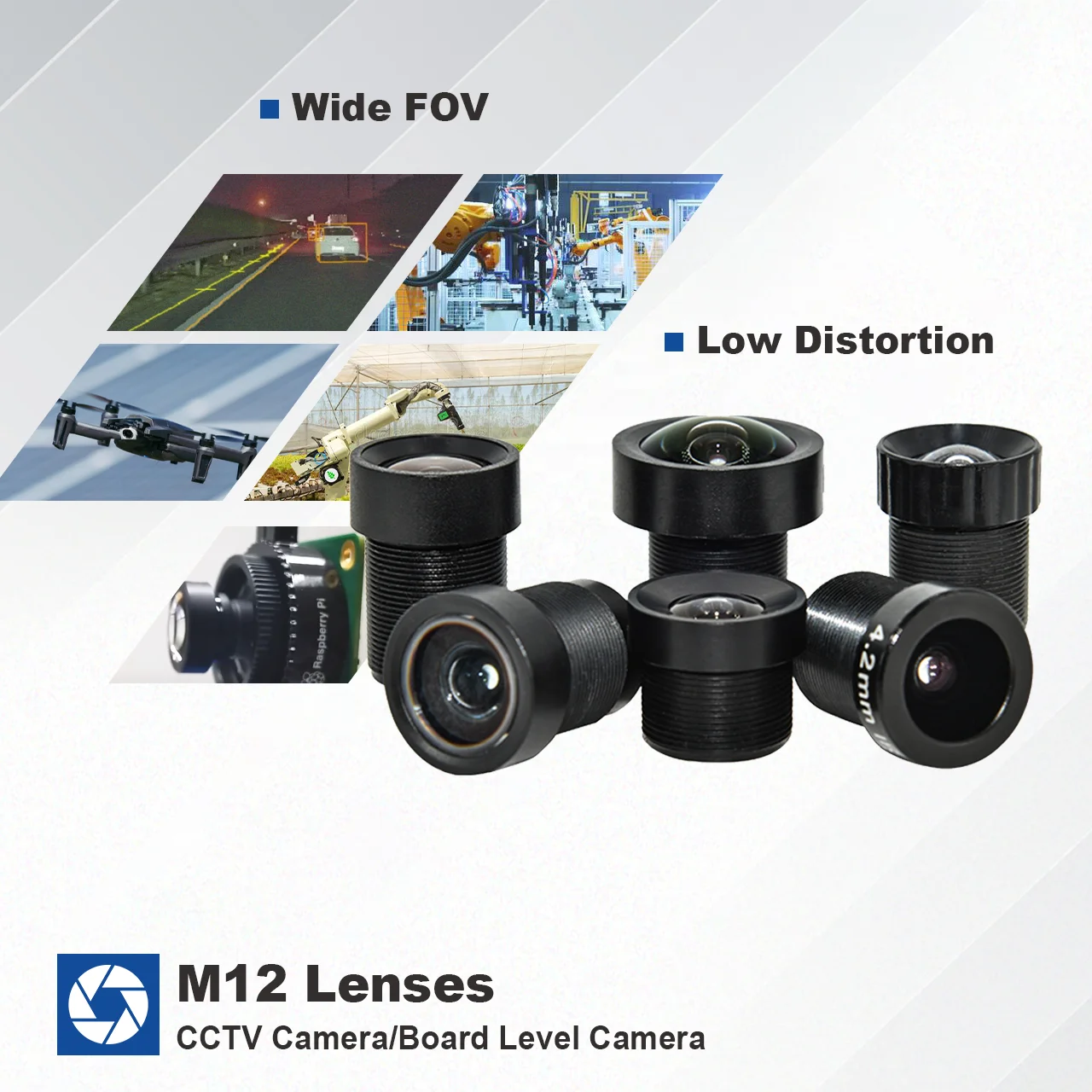 Lem-3525i-m12-mp5 - 35mm CCD Sensor Camera Lens by Contrastech