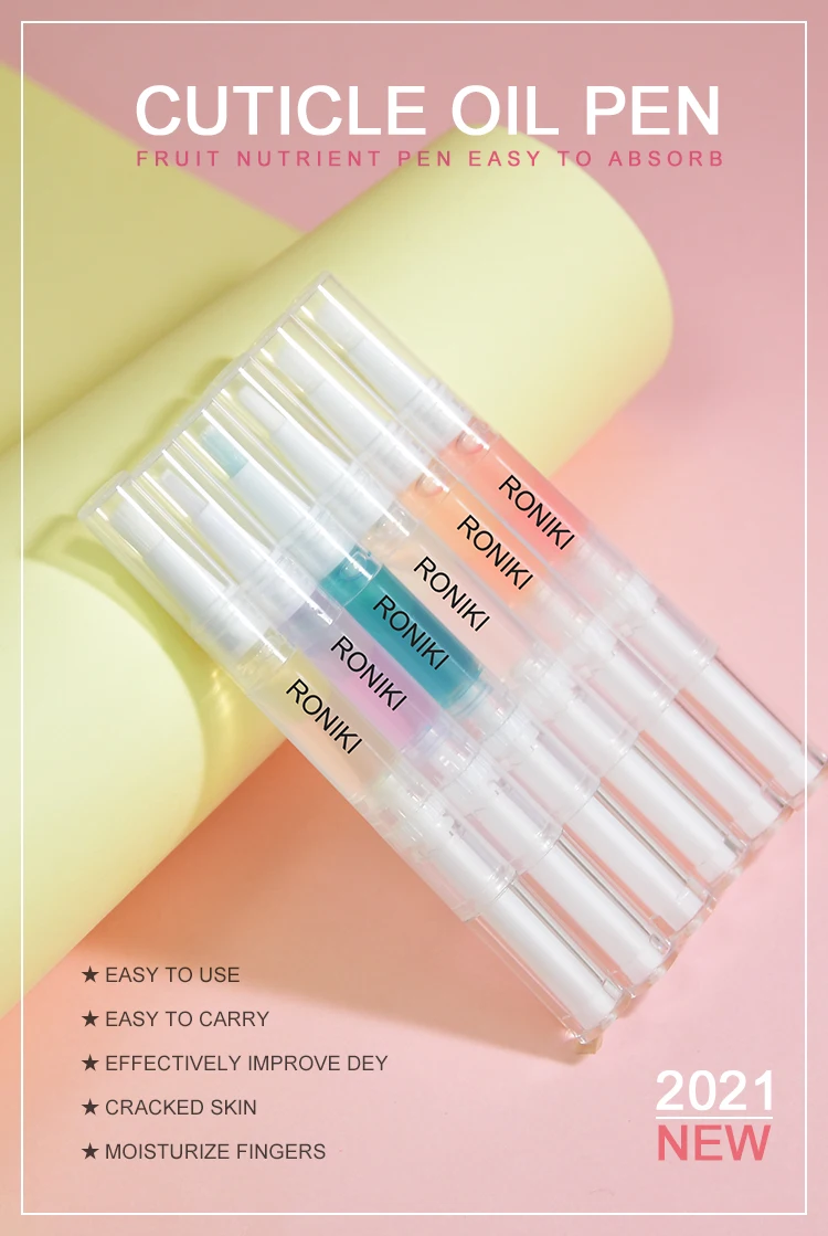 Roniki Wholesale Color Cuticle Oil Pen Custom Logo Bulk Private Label