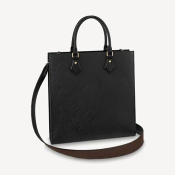 2021 Wholesale Custom Logo Black Color Leather Shoulder Hand Bag Zipper handbag and purse