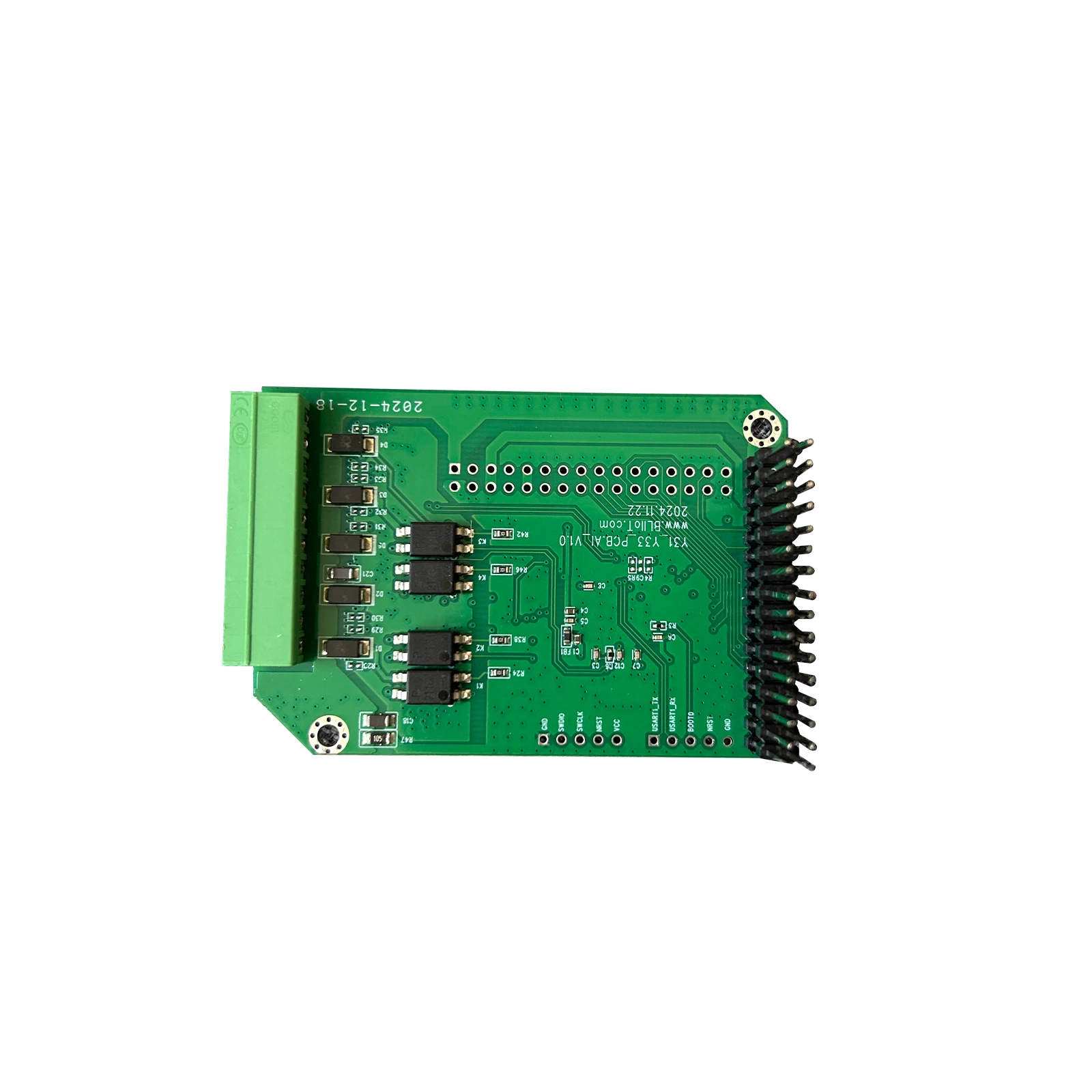 4CH Thermocouple Input Module J/K/E/T/S/R/B/N-Type for Industrial Temperature Monitoring