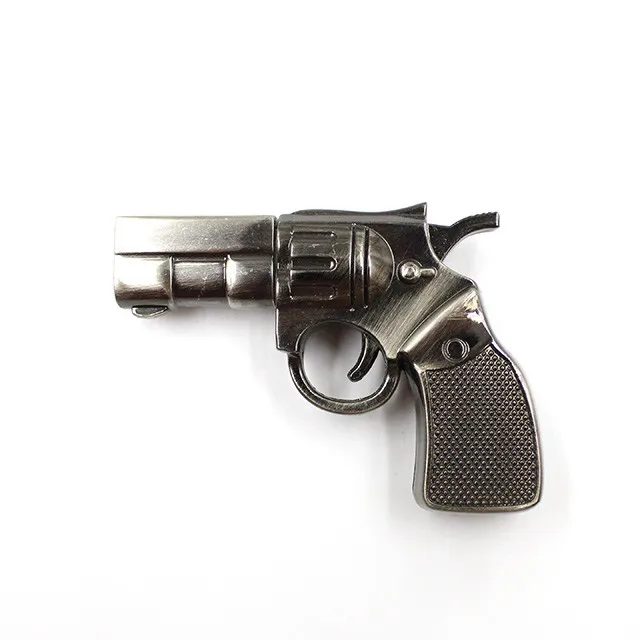 Gun Flash Usb Memory Stick Metal Shooter Pistol Usb Flash 64gb 128gb 32gb 16gb 8gb 256mb Flash Disk Gifts Wholesale Pen Drives