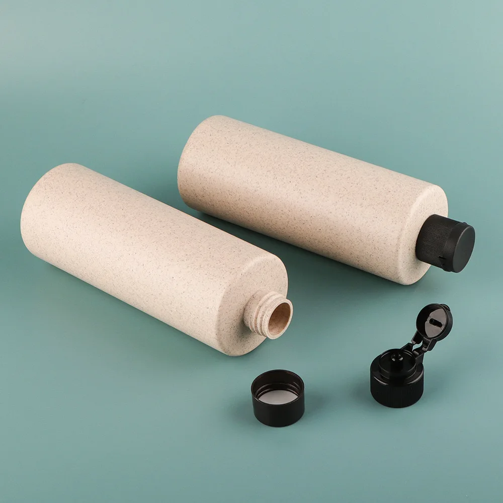 Environmental air 60ml To500ml Cosmetic Packaging Recyclable Biodegradable Plastic Wheatgrass Plastic Pump Emulsion Bottle