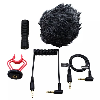 BY-MM1 Original BOYA BY-MM1 Cardioid Shotgun Microphone MIC for DSLR Camera Smartphone Camcorder BOYA Microphone detail image
