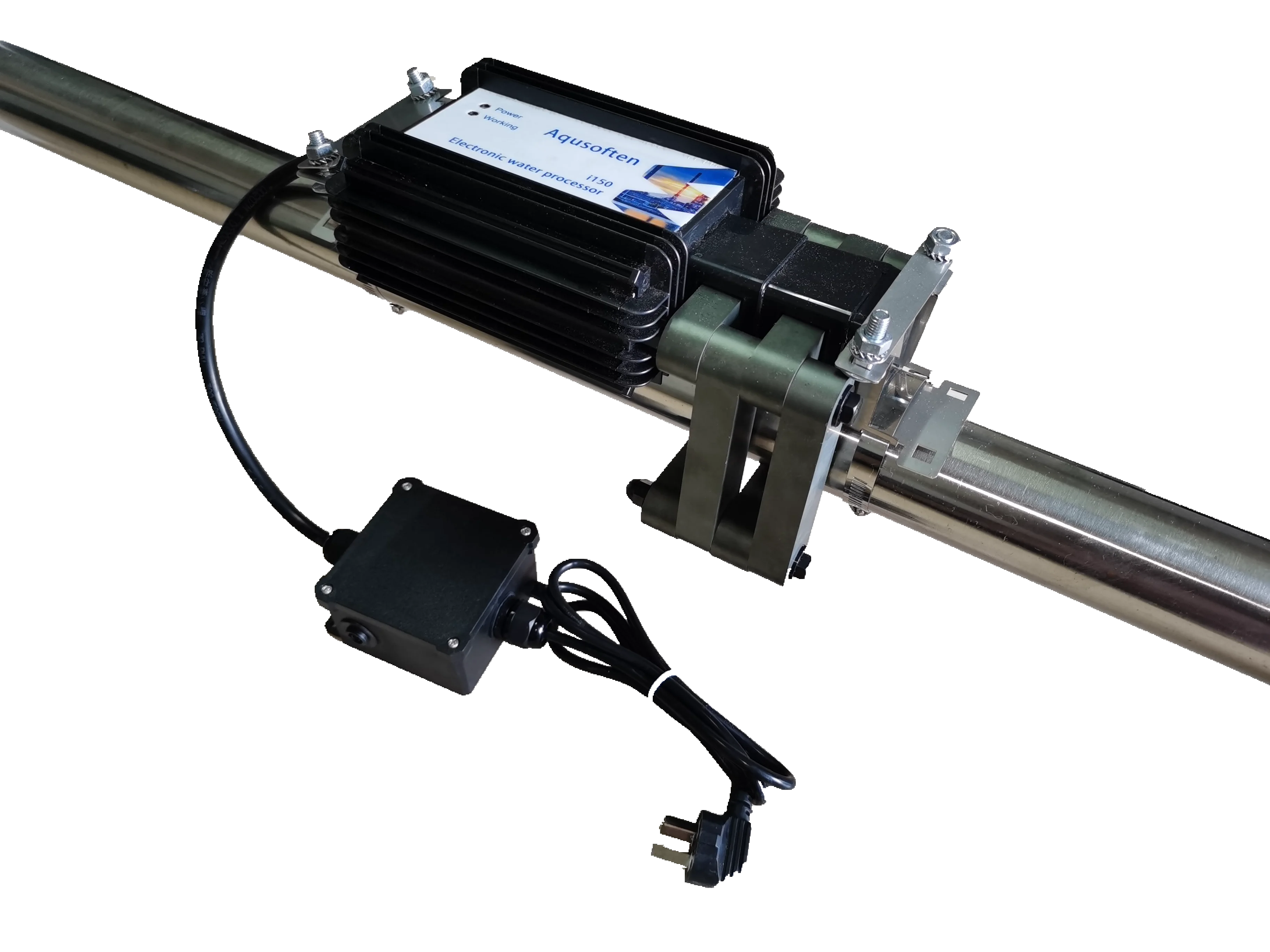 Electronic Water Softener and Descaler for Chiller Heat Exchanger and Boiler