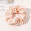 19-Scrunchie effetto seta-Arancione chiaro