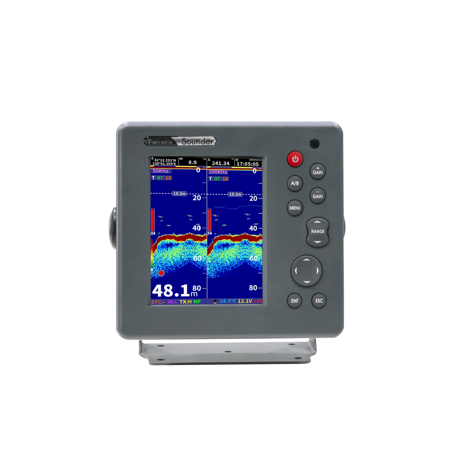 2018 fish finders FF-1108-1 LUCKY 100M Fishfinder Sonar Transducer 12M Cable for Boat, Kayak, Ocean, Ice, Lake Fishing Please select correct currency for your location Up until now there has never been a solid solution to mount a fish finder onto the dash board of a 2012 to 2018 FX Waverunner Introducing HDS LIVE the