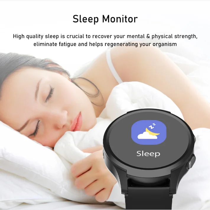 Smartwatch with Fall Detection L18 Pro SOS Watch 4G GPS Bracelet for Elderly 24/7 Health Monitoring