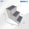 Three-tiered small (with side panels)