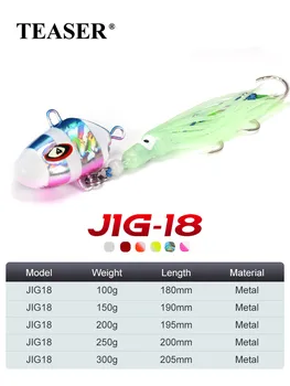 OEM Gang Hook Rig Metal Jig Assist Hook Kabura Slow Jig Head Inchiku Luminous Saltwater Fishing Metal Jig Lure – Metal Jig – view 3