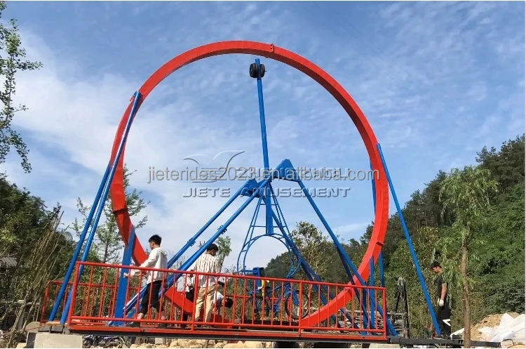 Resort outdoor net red 360 degree in situ rotating bicycle without scenic power amusement equipment
