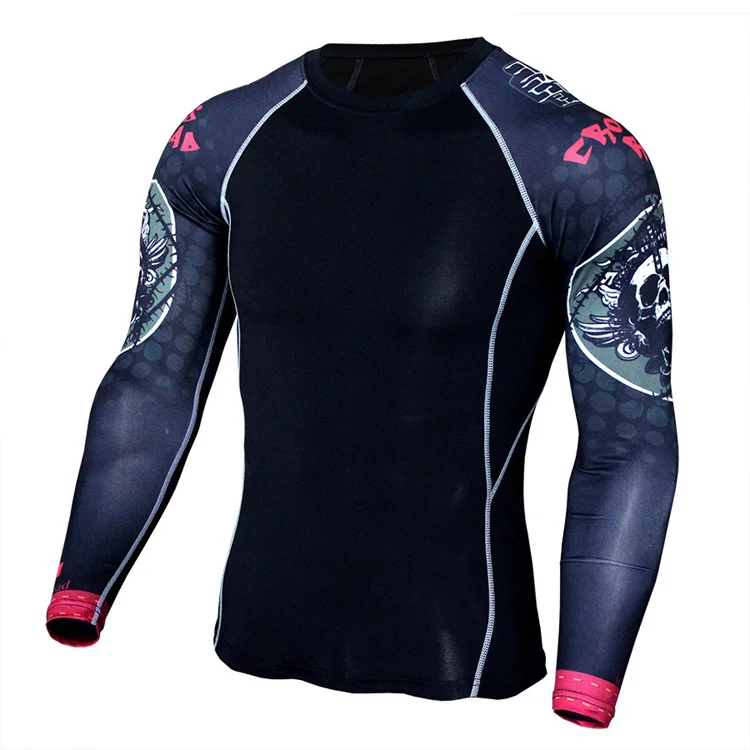 Quick Dry Compression Online T Shirt Printing Men'S Long Sleeve Compression Shirts For Sale What Should I Wear While811_voghion.com