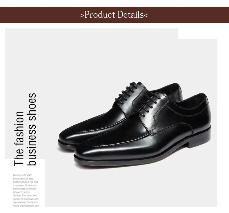 Oem Fashion Men Leather Dress Office Party Formal Official Shoes Black ...