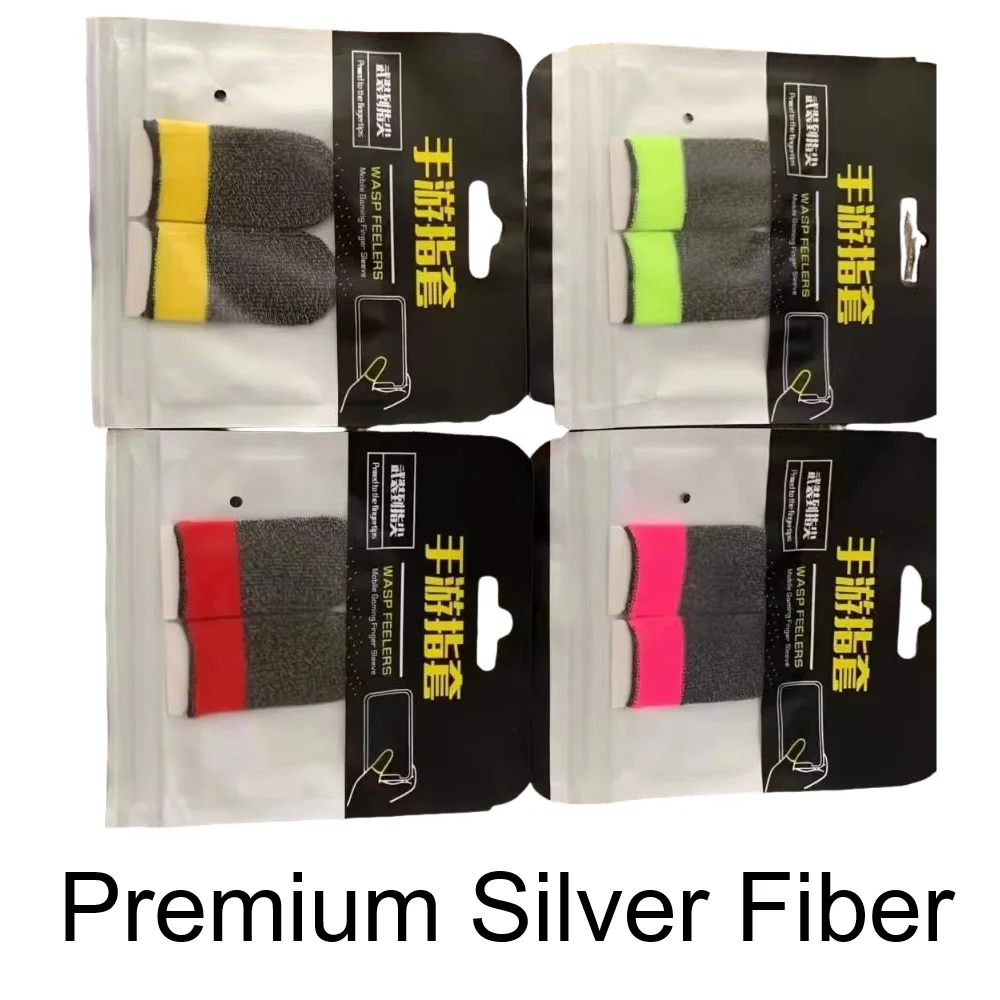 1 Bag 200 Pairs High-Quality Anti-Skid Screen Touching Mobile Game Thumb Finger Sleeves aperçu 7