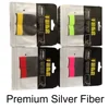 Black Premium Silver Fiber