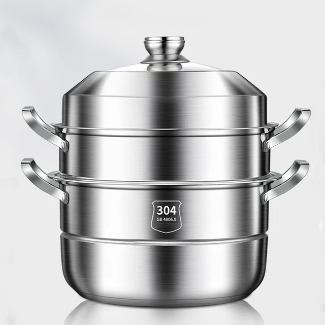 Stainless Steel Layer Commercial Big Portable Cookware Warmer Food Corn ...