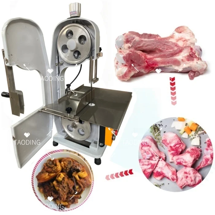Useful Economic Meat Cutting Machine Bone Saw Chicken Cutter Fish Cut Meat and Bone Cutting Machine Beef Bone Saw Machine Price