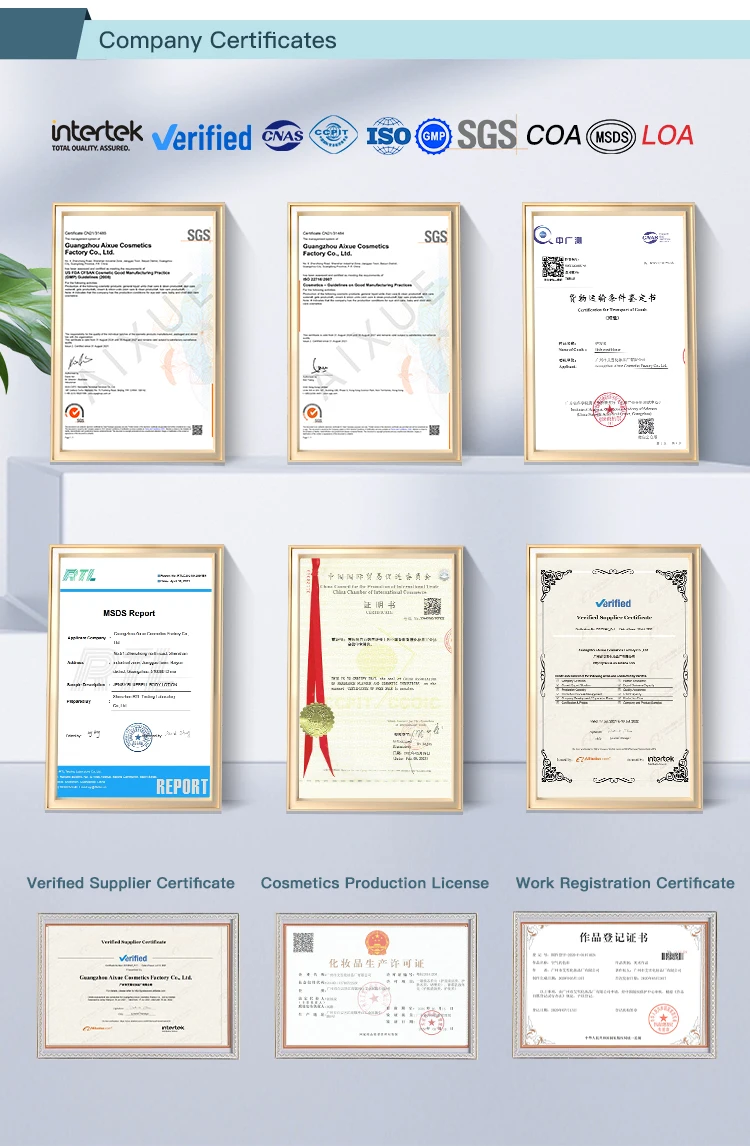 素食有机修复自有品牌生物素坚果油定制生发油保湿洗发水100% 天然护发套装