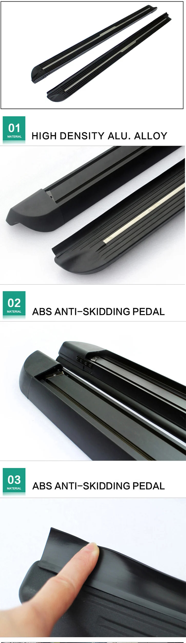Customize Side Step For Various Models Side Step Aluminum Alloy Running
