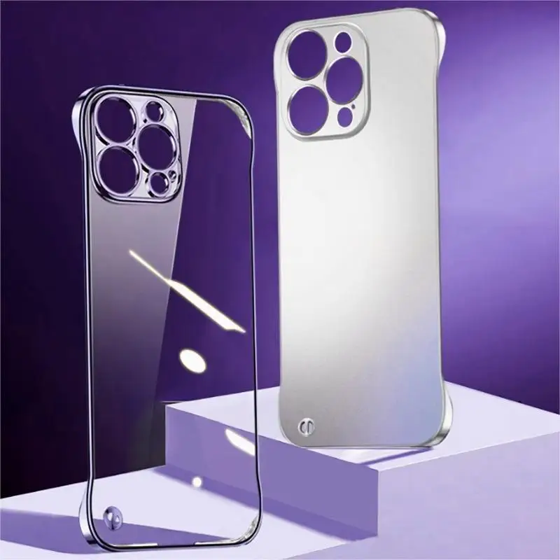 Fundas transparentes claras para iPhone 12 13 14 15 16 Plus Pro Max funda de teléfono Tpu en blanco múltiples colores Myc0221 Laudtec  