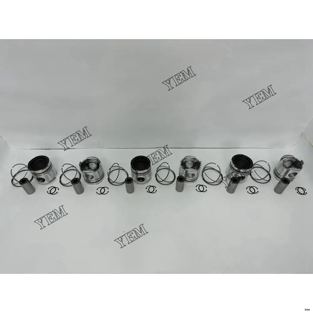 S6A2 Piston Set With Piston Rings for Mitsubishi