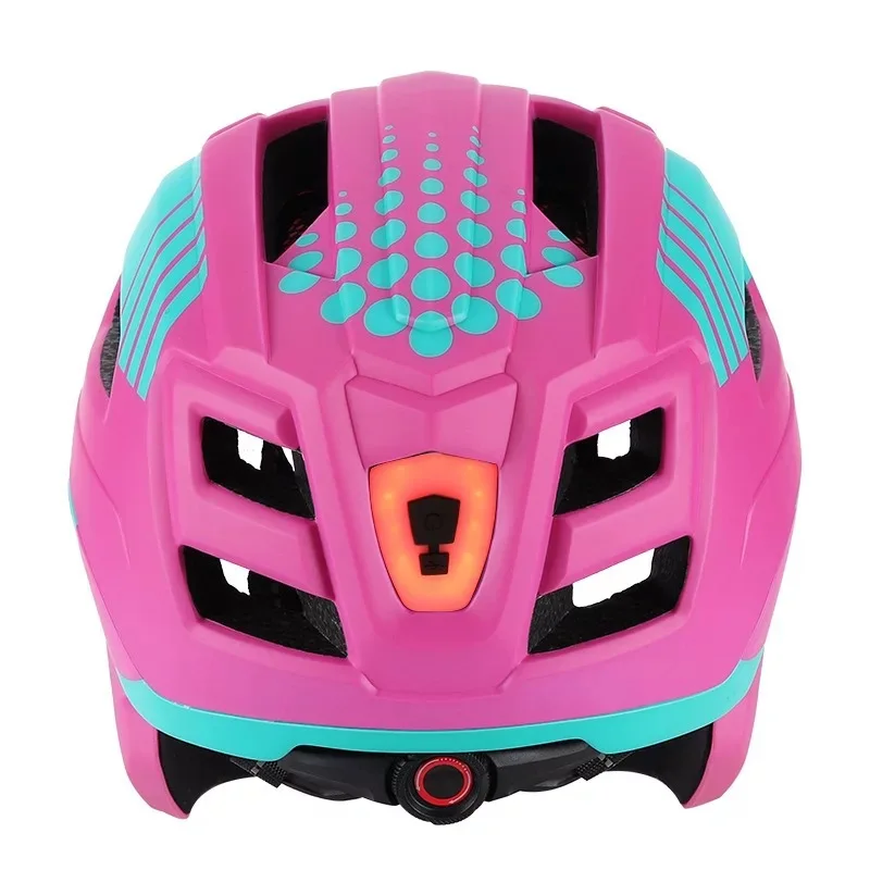 Wholesale Removable Chin Rest Off-roading Children Helmet Bicycle Mtb  Bike Full Face Kids Riding Helmet With Led Taillight