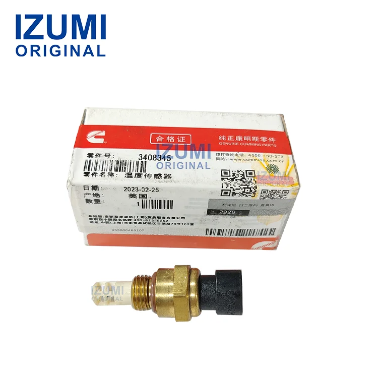 Bộ phận động cơ diesel IZUMI ORIGINAL: Cảm biến nhiệt độ không khí nạp cho Cummins (mã 3408345)