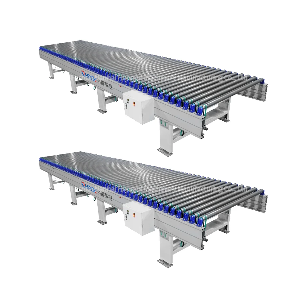 Customizable electric rubber coated roller conveyor made in China