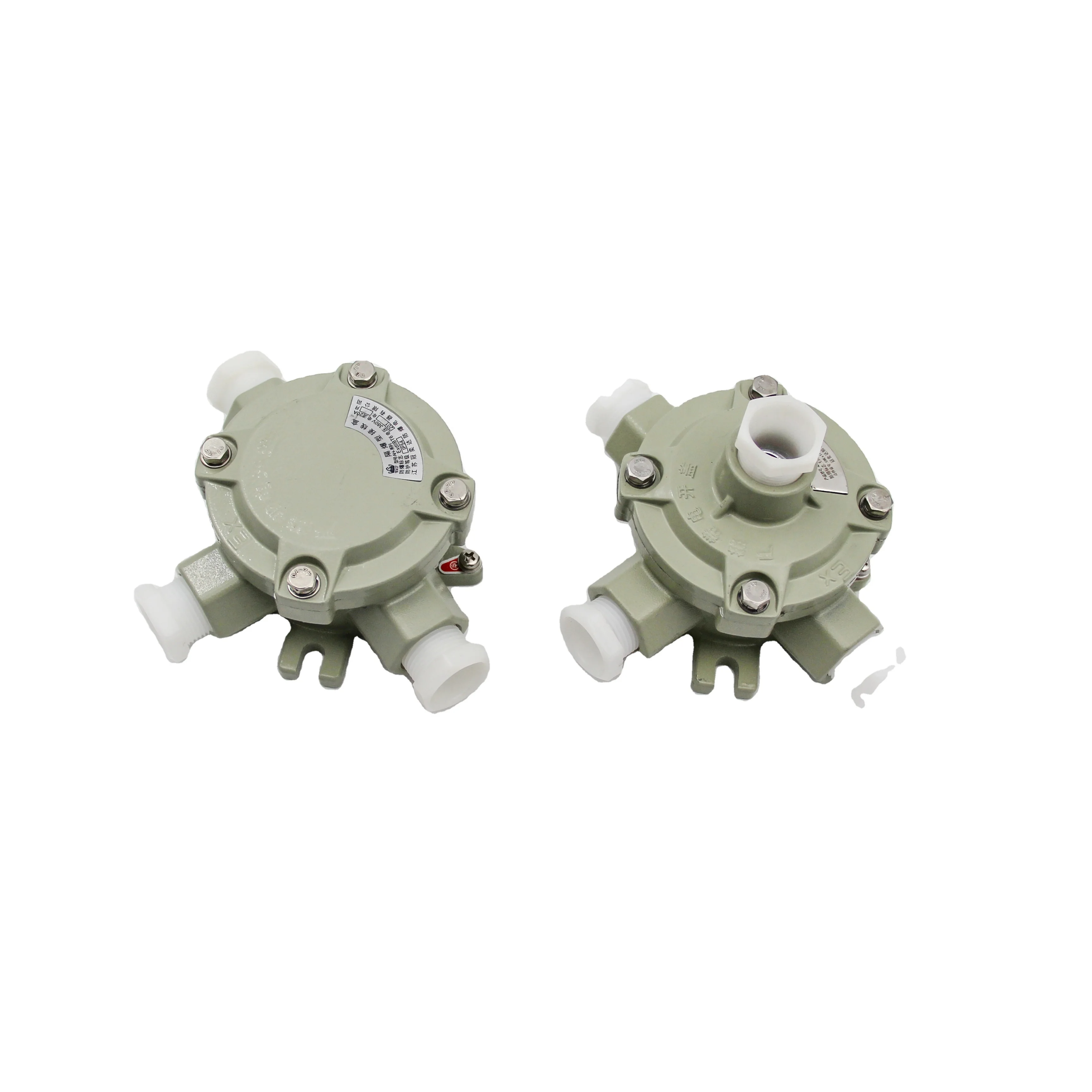 ATEX IP65  High Quality Explosion Proof Junction Box Terminal Box AH Series 1 2 3 4 Way Entry
