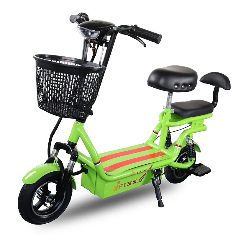 Factory New 36v 350w Mini Electric Pedal Scooter for Adults Brushless Motor Two-Person Capacity with 150kg Load 25kmh Max Speed