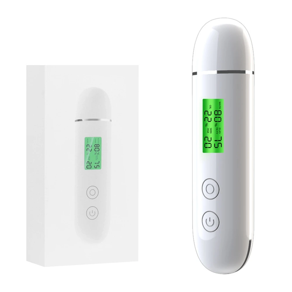 2024 Skin Care Tool Oil Content Analyzer Digital Facial Skin Care Moisture Analyzer Monitor Moisture Skin Sensor Detector