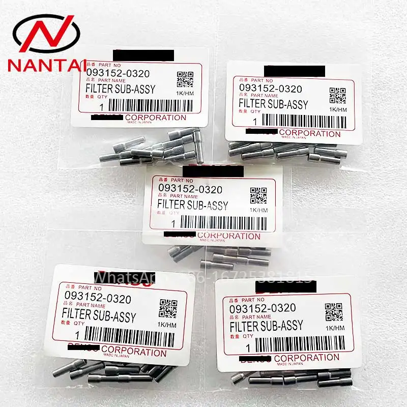 Nantai Common Rail Fuel Injector Inlet Filter 0931520320 For Den So